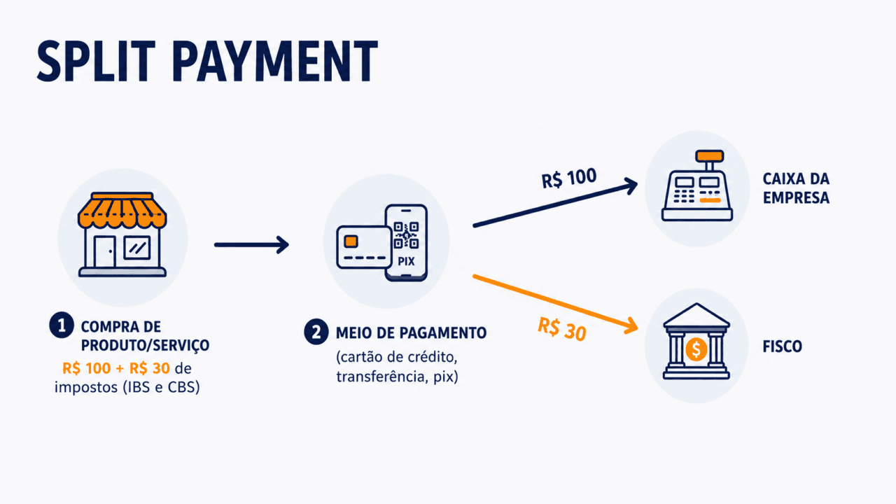 reforma tributária 2026: IBS e CBS no Split Payment